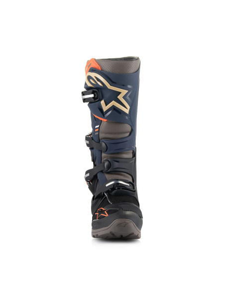 Bottes cross Alpinestars Tech 7 Drystar - Noir Night Marine Warm Gris