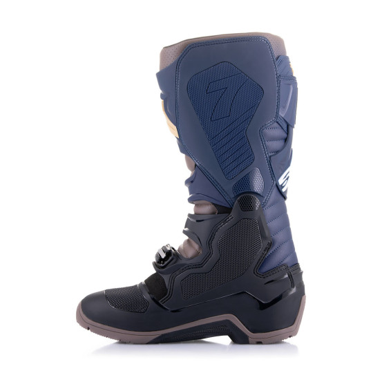 Bottes cross Alpinestars Tech 7 Drystar - Noir Night Marine Warm Gris