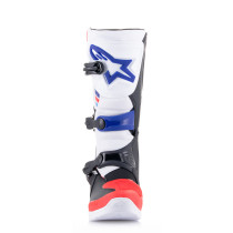 Bottes cross Alpinestars Tech 3 - Blanc Rouge Bleu 2