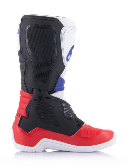 Bottes cross Alpinestars Tech 3 - Blanc Rouge Bleu