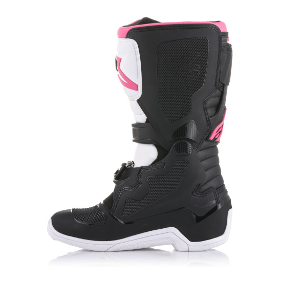 Bottes cross Alpinestars Tech 3 Stella - Noir Rose