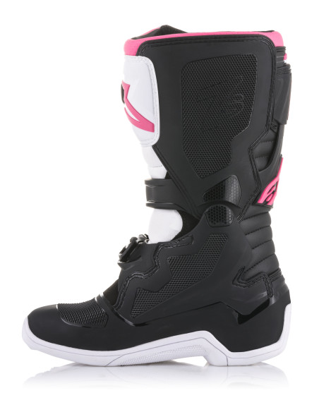 Bottes cross Alpinestars Tech 3 Stella - Noir Rose