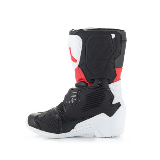 Bottes enfant cross Alpinestars Tech 3S - Blanc Noir Rouge (du 28 au 33)