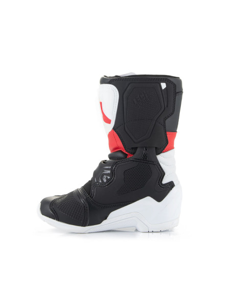 Bottes enfant cross Alpinestars Tech 3S - Blanc Noir Rouge (du 28 au 33)
