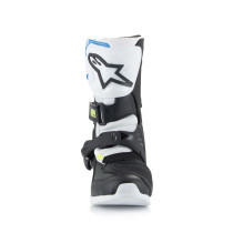 Bottes enfant cross Alpinestars Tech 3S - Enamel Blanc Noir Bleu (du 28 au 33) 2