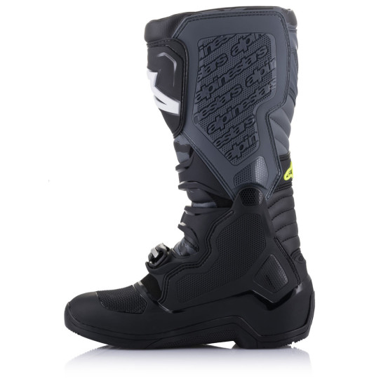 Bottes cross Alpinestars Tech 5 - Noir Gris Jaune Fluo