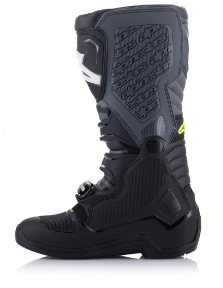 Bottes cross Alpinestars Tech 5 - Noir Gris Jaune Fluo