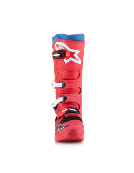 Bottes cross Alpinestars Tech 5 - Rouge Bleu