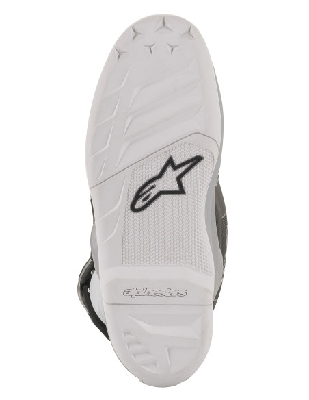 Bottes cross enfant Alpinestars Tech 7S - Noir Argent Blanc Or