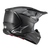 Casque cross Alpinestars S-M10 Fame - Noir Carbon M&G 2