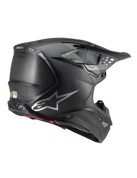 Casque cross Alpinestars S-M10 Fame - Noir Carbon M&G