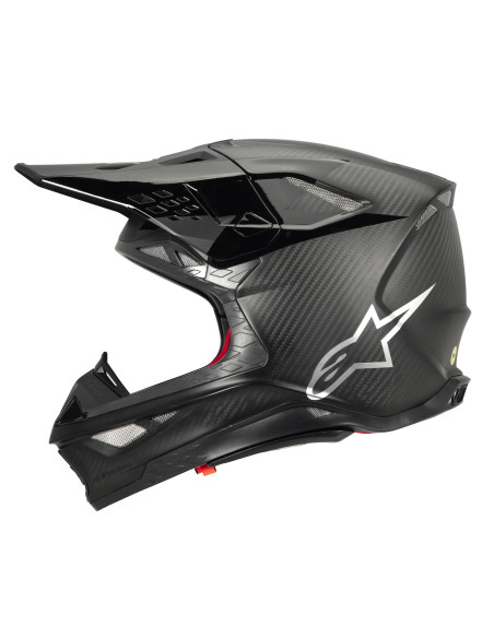Casque cross Alpinestars S-M10 Fame - Noir Carbon M&G