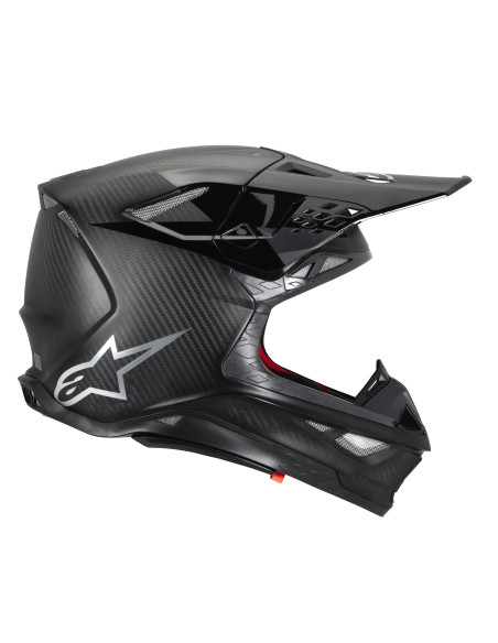 Casque cross Alpinestars S-M10 Fame - Noir Carbon M&G