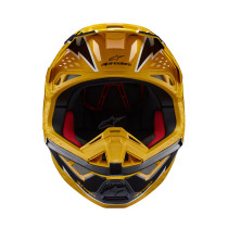 Casque cross Alpinestars S-M10 Supertech Ampress - Noir Jaune 2