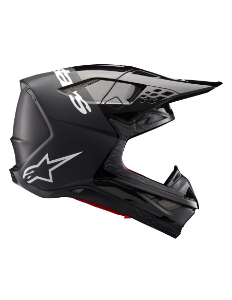Casque cross Alpinestars S-M10 Flood - Noir Gris foncé M&G