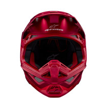 Casque cross Alpinestars S-M10 Supertech Flood - Rouge Fluo M&G 2
