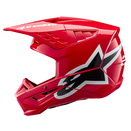 Casque cross Alpinestars S-M5 Corp - Rouge