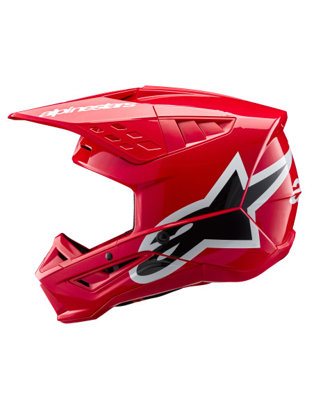 Casque cross Alpinestars S-M5 Corp - Rouge