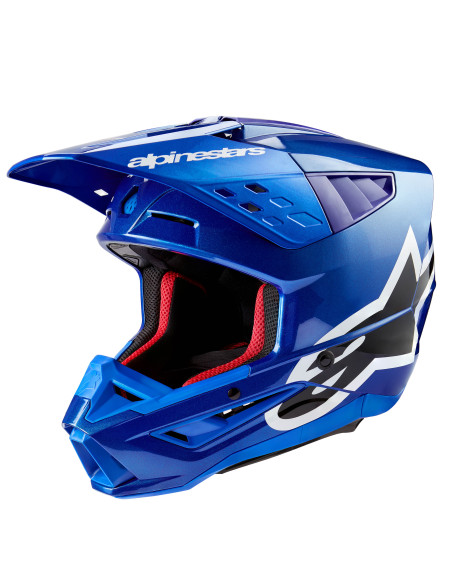 Casque cross Alpinestars S-M5 Corp - Bleu
