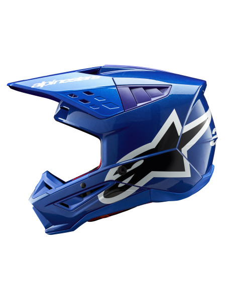 Casque cross Alpinestars S-M5 Corp - Bleu