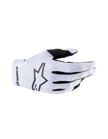 Gants cross enfant Alpinestars Radar - Haze Gris Noir