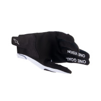 Gants cross enfant Alpinestars Radar - Haze Gris Noir 2