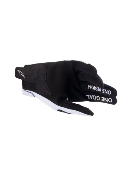 Gants cross enfant Alpinestars Radar - Haze Gris Noir