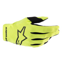 Gants cross Alpinestars Radar - Jaune Fluo Noir