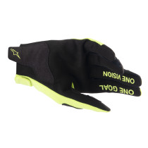 Gants cross Alpinestars Radar - Jaune Fluo Noir 2