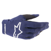 Gants cross Alpinestars Radar - Bleu Marine Blanc
