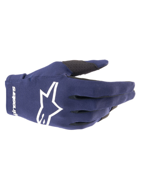 Gants cross Alpinestars Radar - Bleu Marine Blanc