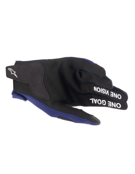 Gants cross Alpinestars Radar - Bleu Marine Blanc