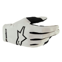 Gants cross Alpinestars Radar - Haze Gris Noir