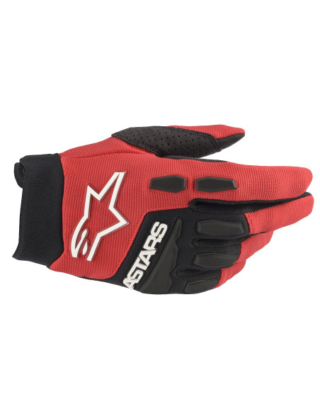 Gants cross Alpinestars Full Bore - Rouge Noir