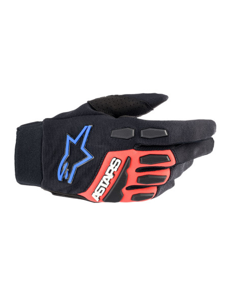 Gants cross Alpinestars Full Bore XT - Noir Rouge Bleu