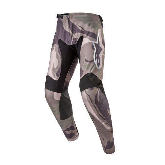 Pantalon cross Alpinestars 2024 Racer Tactical - Military Vert Camo Marron