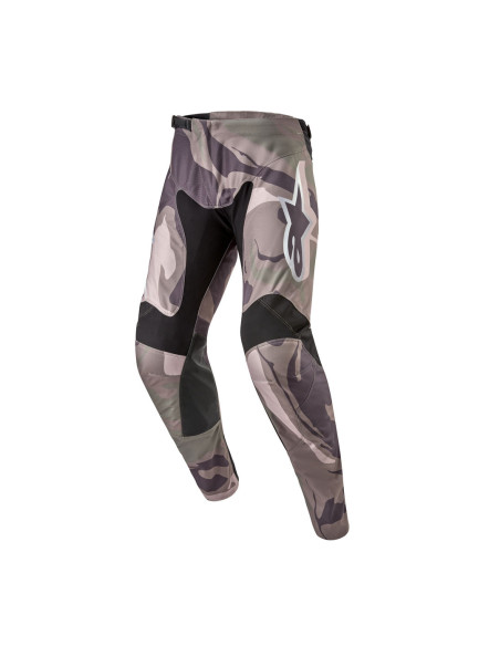 Pantalon cross Alpinestars 2024 Racer Tactical - Military Vert Camo Marron