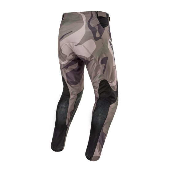 Pantalon cross Alpinestars 2024 Racer Tactical - Military Vert Camo Marron