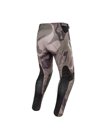 Pantalon cross Alpinestars 2024 Racer Tactical - Military Vert Camo Marron