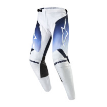 Pantalon cross Alpinestars 2024 Racer Hoen - Blanc Dark Bleu Marine