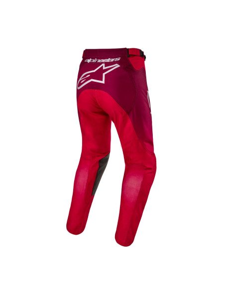 Pantalon cross Alpinestars 2024 Racer Hoen - Mars Rouge Burgundy