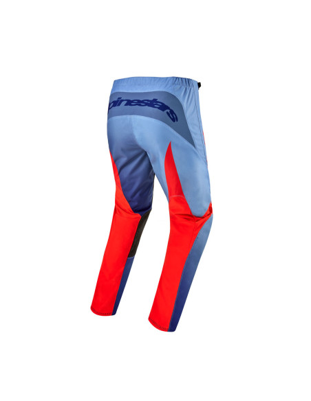 Pantalon cross Alpinestars 2024 Fluid Lucent - Bleu Ram Orange