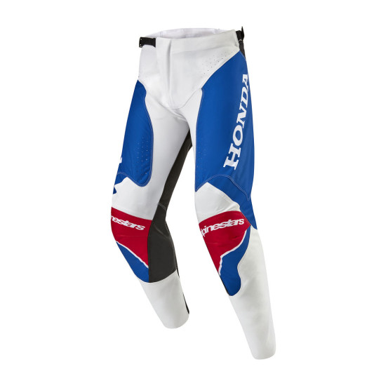 Pantalon cross Alpinestars 2024 Honda Racer Iconic - Blanc Noir Rouge