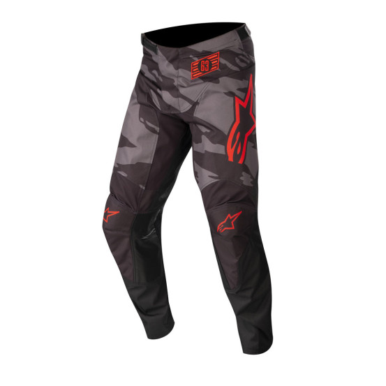 Pantalon cross enfant Alpinestars 2022 Racer Tactical - Noir Camo Rouge