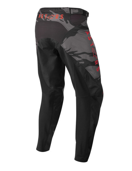 Pantalon cross enfant Alpinestars 2022 Racer Tactical - Noir Camo Rouge