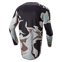 Maillot cross Alpinestars 2024 Racer Tactical - Iron Camo Dust Gris 2