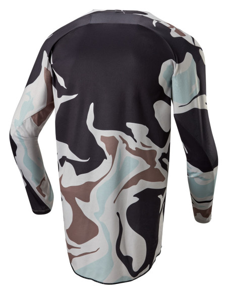 Maillot cross Alpinestars 2024 Racer Tactical - Iron Camo Dust Gris