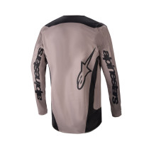 Maillot cross Alpinestars 2024 Fluid Lurv - Mud Noir 2