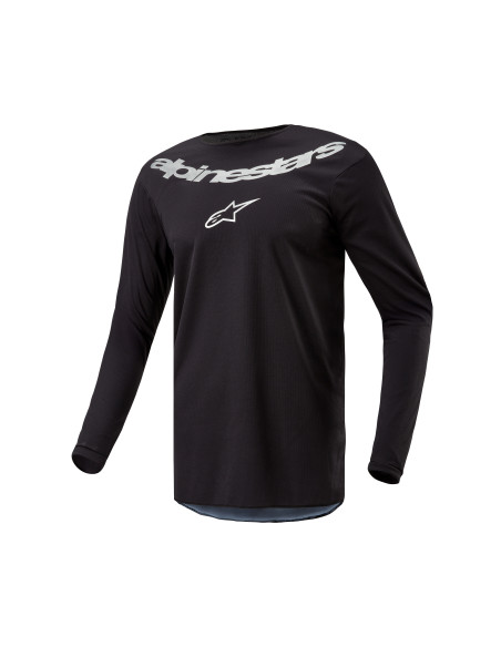 Maillot cross Alpinestars Fluid Graphite - Noir Argent
