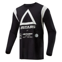 Maillot cross Alpinestars Techdura - Noir